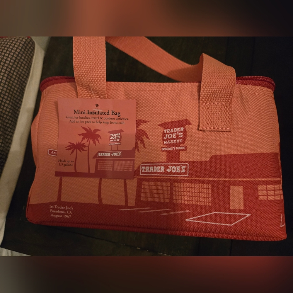 New Insulated Trader Joes Mini Tote